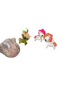 Tokidoki Unicornos Collectible Figures Set Of 4 With Accessories